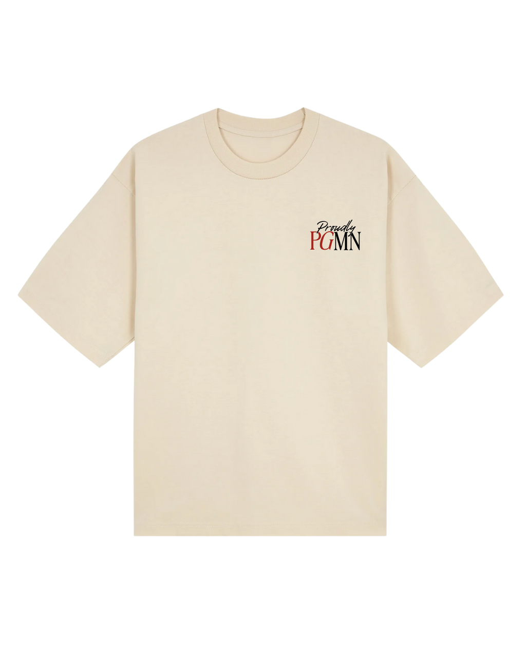Proudly PGMN Classic Logo Tee (Oat)