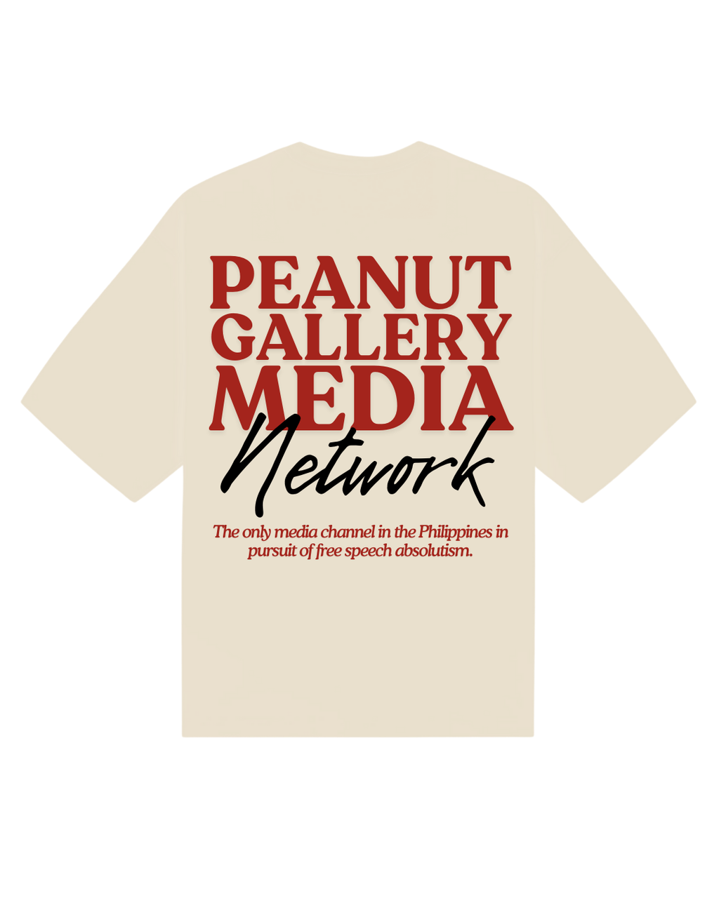 Proudly PGMN Classic Logo Tee (Oat)