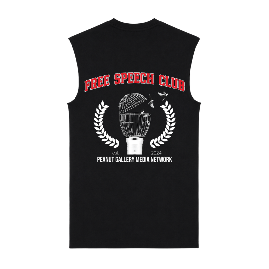 Free Speech Club Muscle Tee