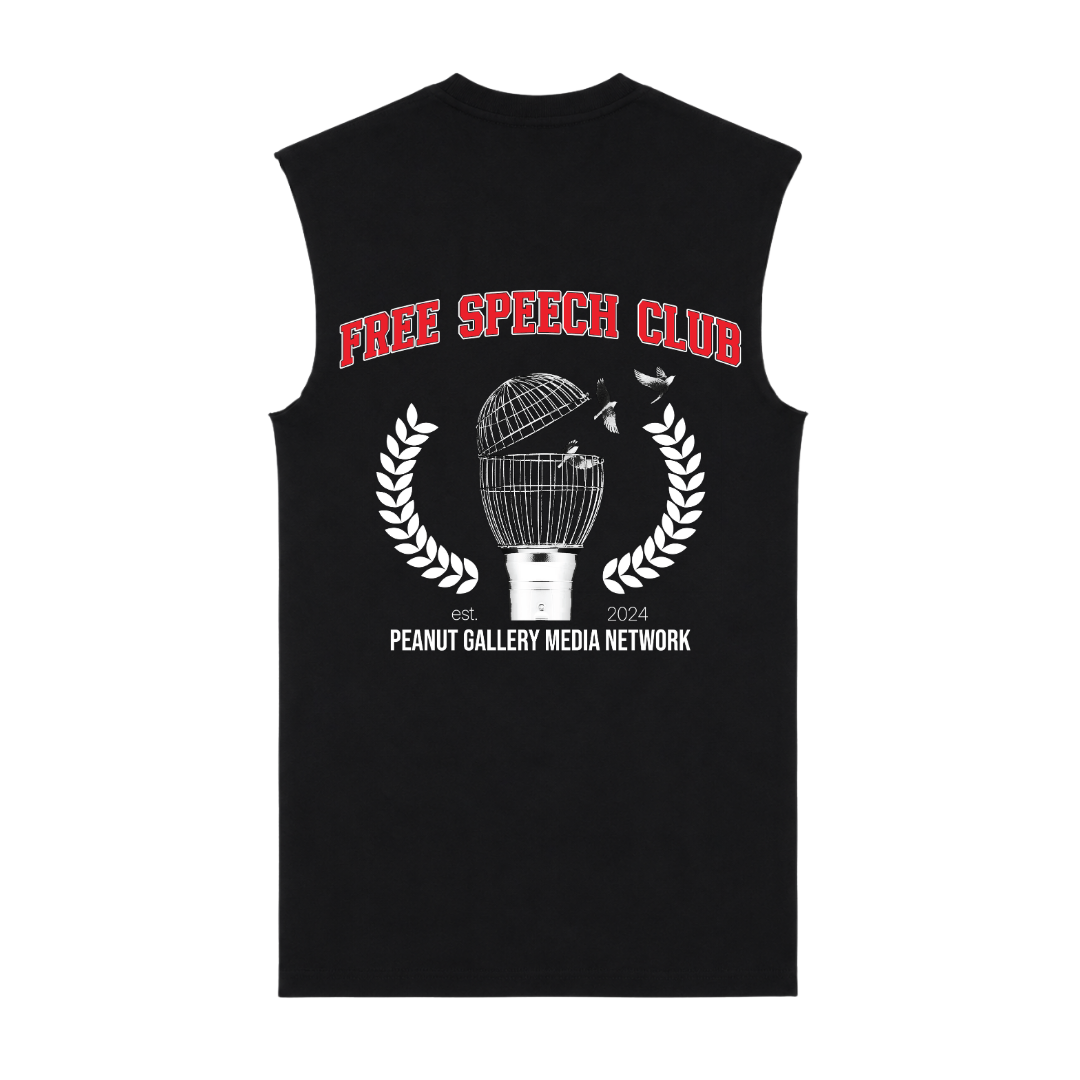 Free Speech Club Muscle Tee