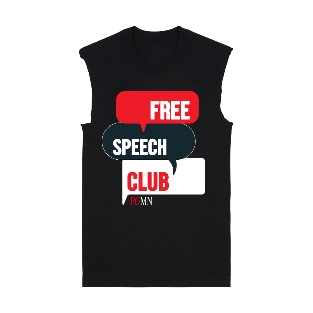 Free Speech Club Bubble Muscle Tee