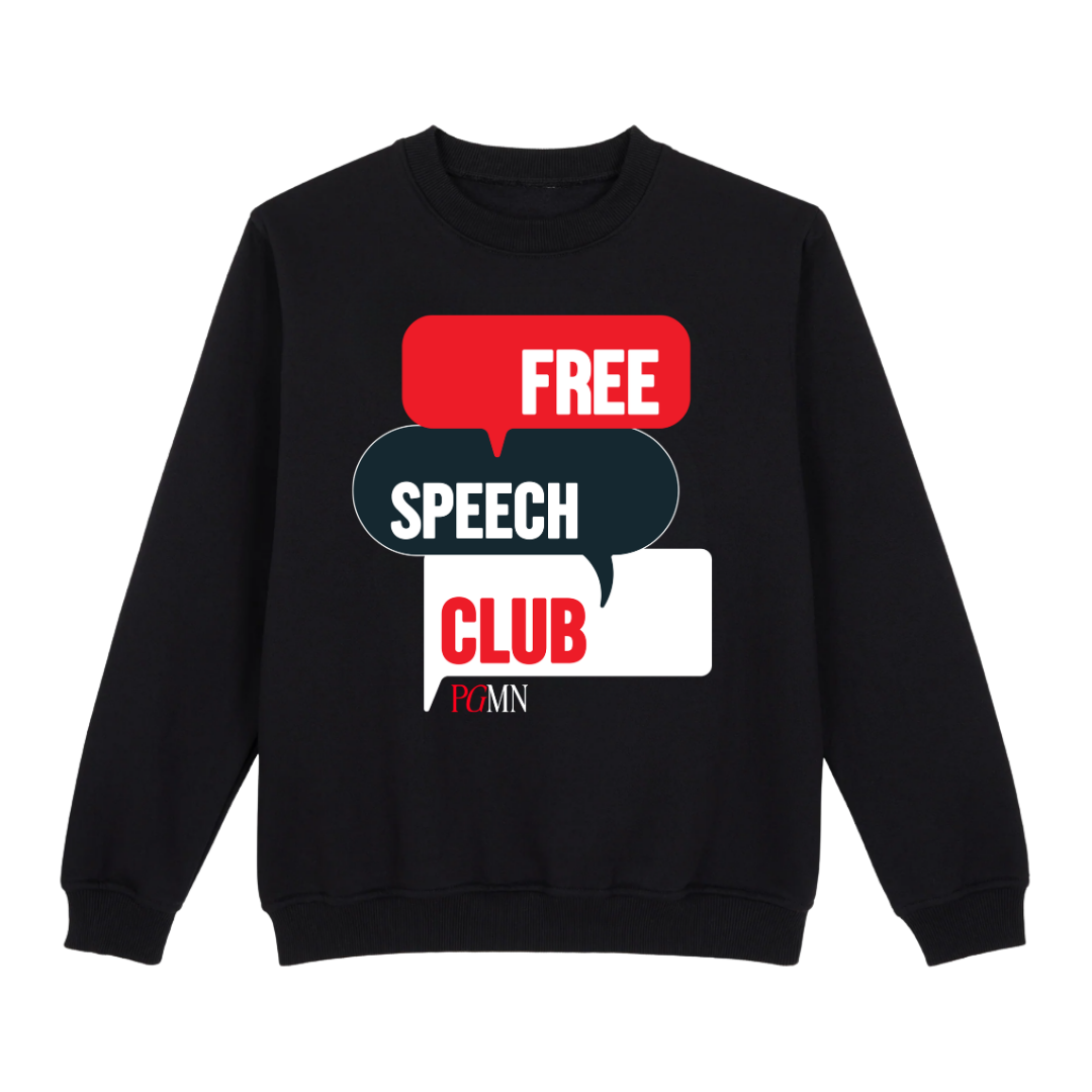 Free Speech Bubble Sweatshirt