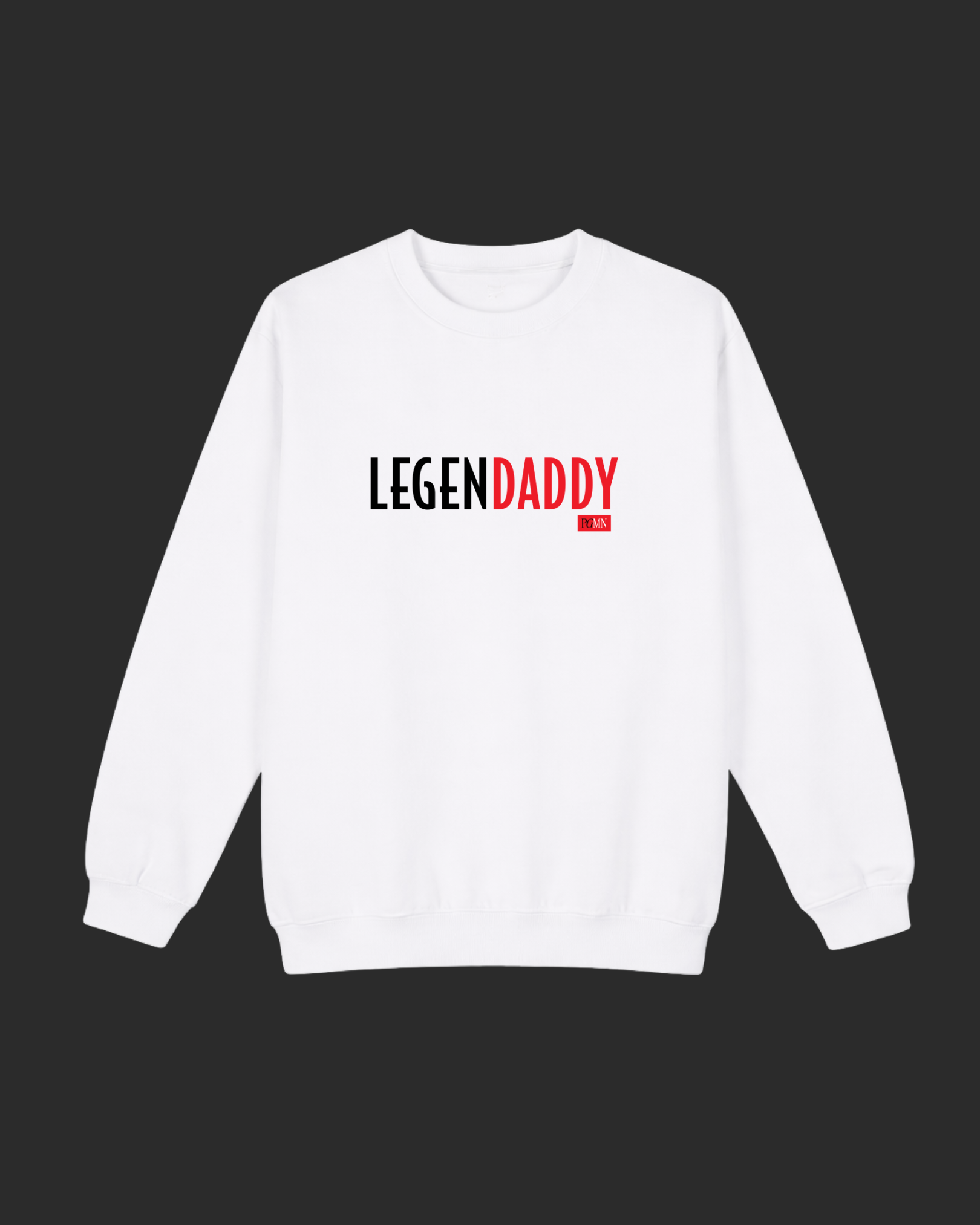 Legendaddy Logo Sweatshirt (Black or White)