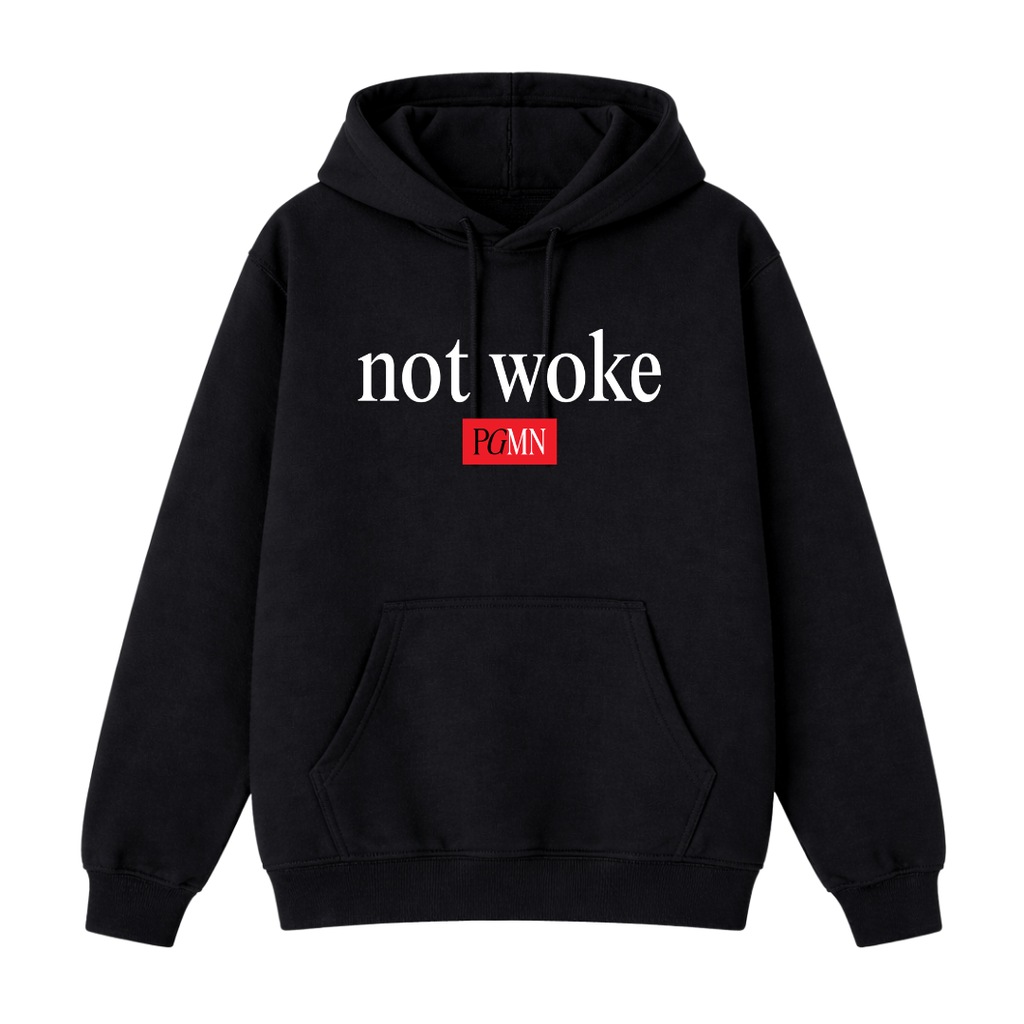 Not Woke Graphic Hoodie