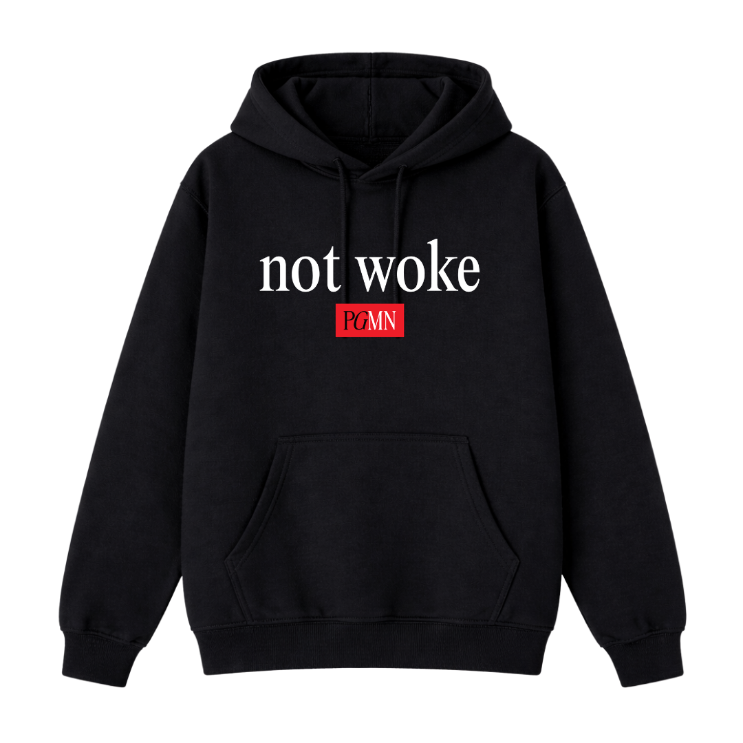 Not Woke Graphic Hoodie