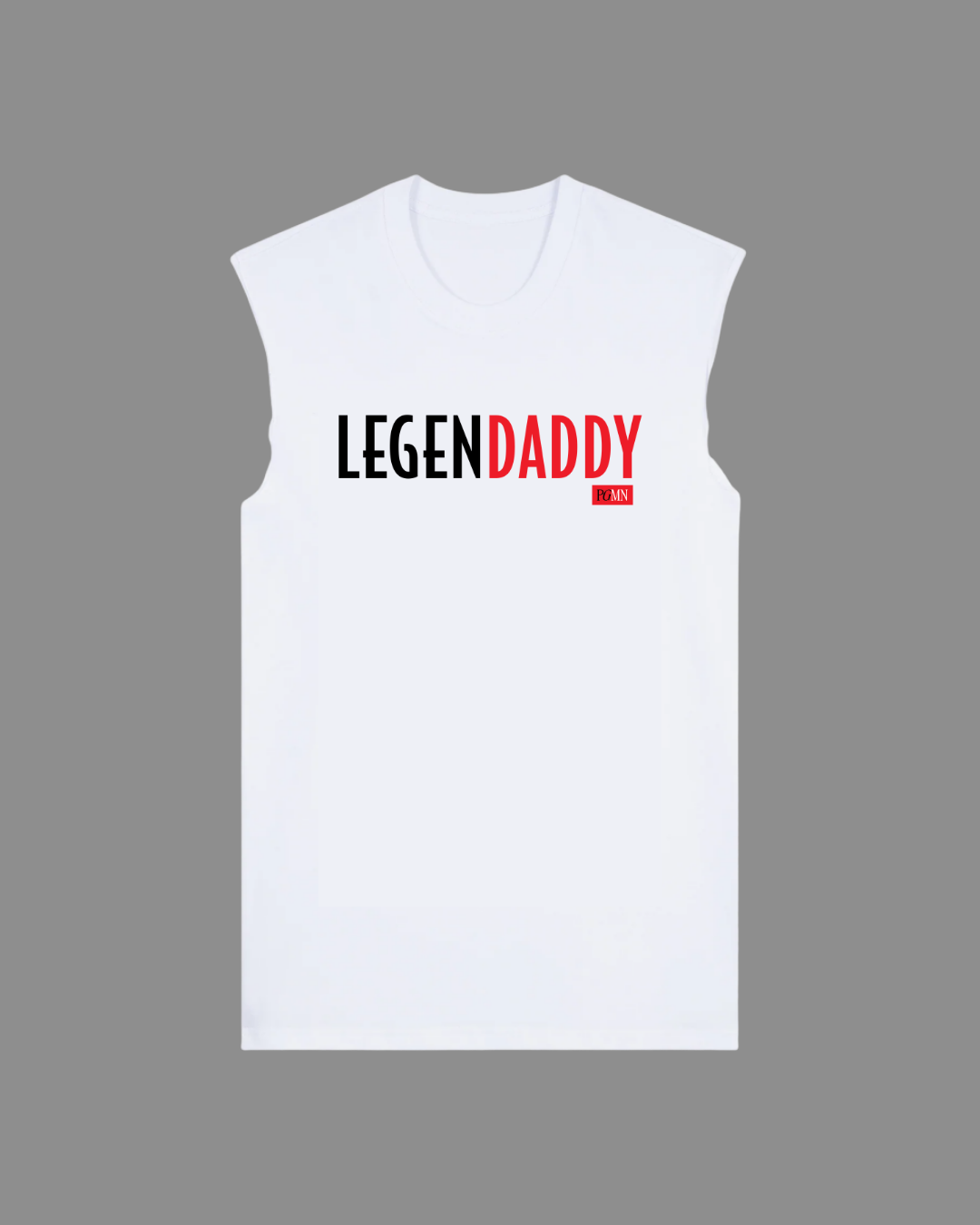 Legendaddy Logo Muscle Tee (Black or White)