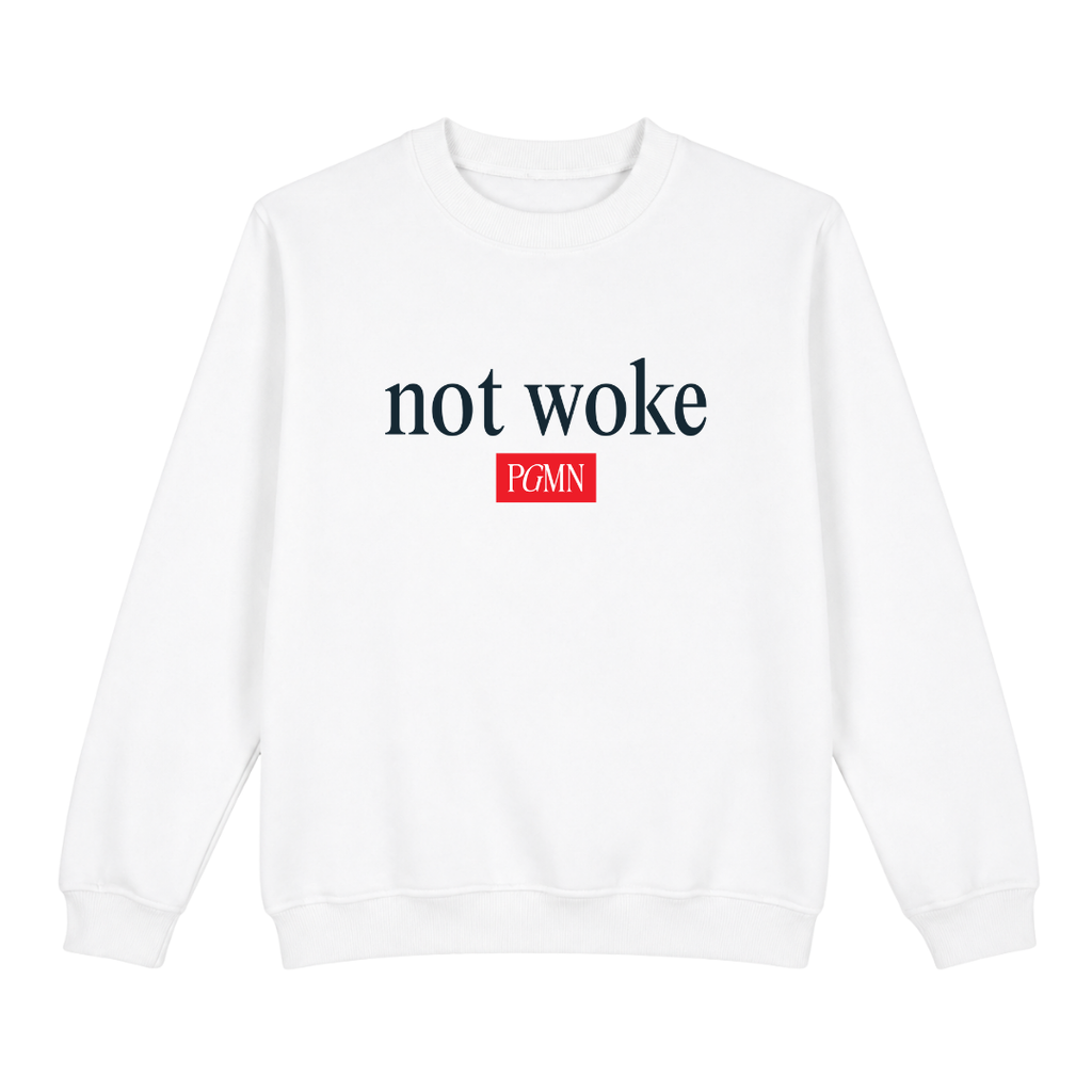 Not Woke Graphic Sweatshirt