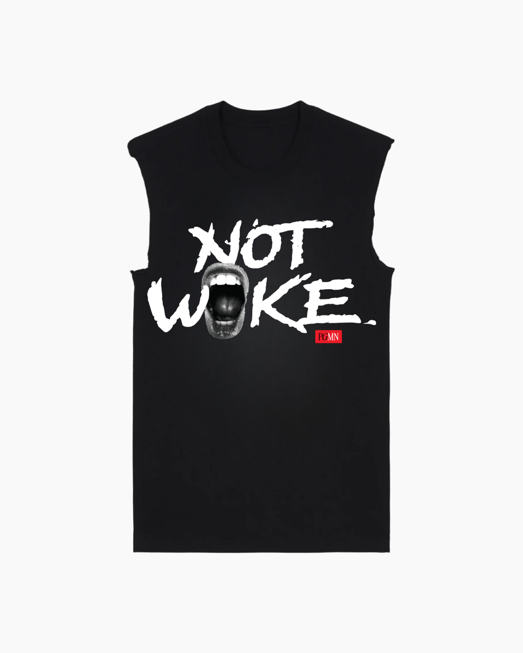 NOT WOKE PGMN Muscle Tee