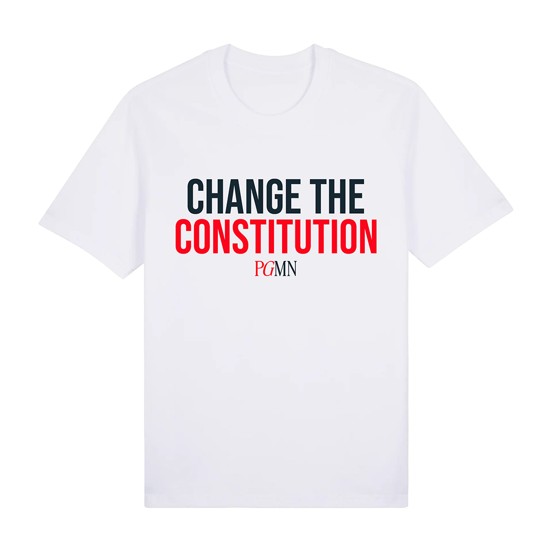 Change the Constitution (Black or White)